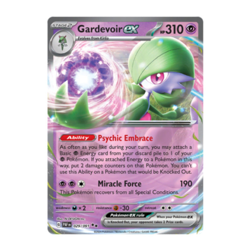 Paldean Fates - 029/091 - Gardevoir Ex