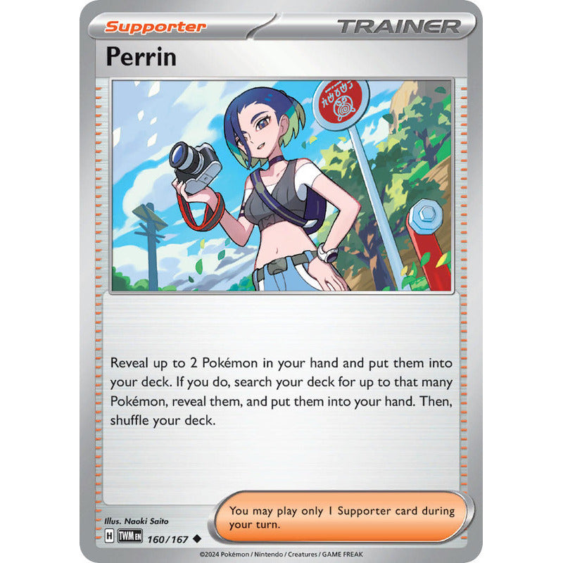 Pokémon Tcg: Twilight Masq - 160/167 - Perrin [reverse]