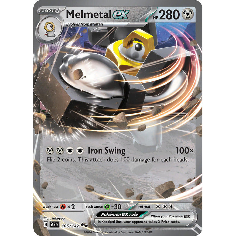 Pokémon Tcg: Stellar Crown - 105/142 - Melmetal Ex