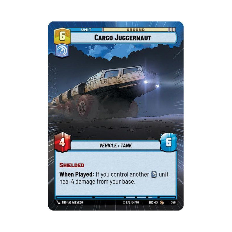 Star Wars Tcg: Sotg - 340 - Cargo Juggerna [hyperspace Foil]