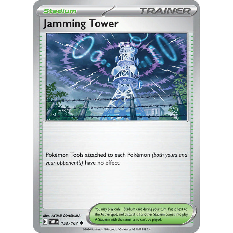 Pokémon Tcg: Twilight Masq - 153/167 - Jamming Tow [reverse]