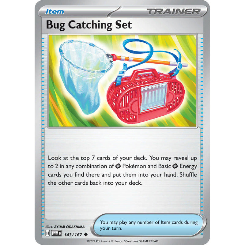 Pokémon Tcg: Twilight Masq - 143/167 - Bug Catchin [reverse]