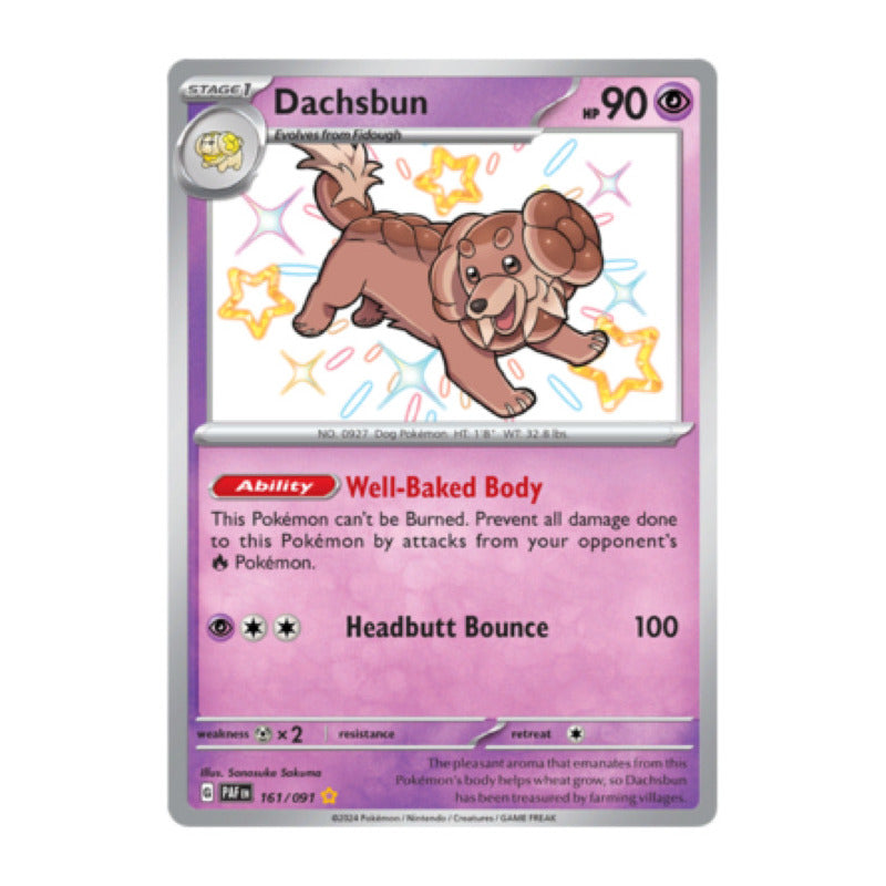 Paldean Fates - 161/091 - Dachsbun (shiny)