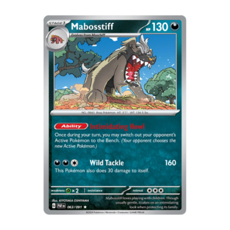 Paldean Fates - 063/091 - Mabosstiff