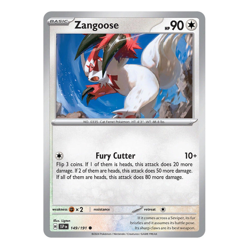 Pokémon Tcg: Surging Sparks - 149/191 - Zangoose