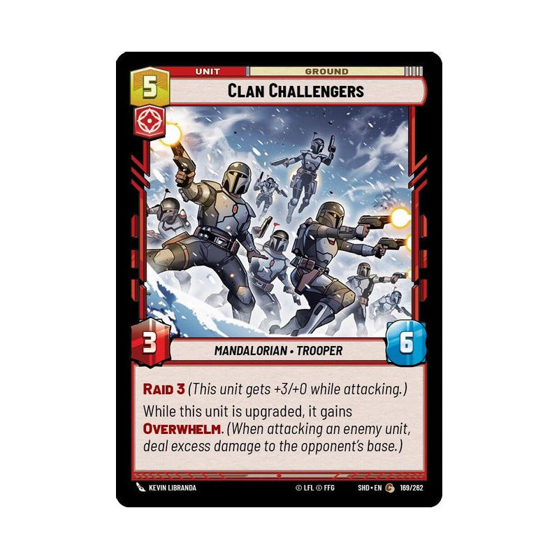 Star Wars Tcg: Sotg - 169/262 - Clan Challengers [foil]