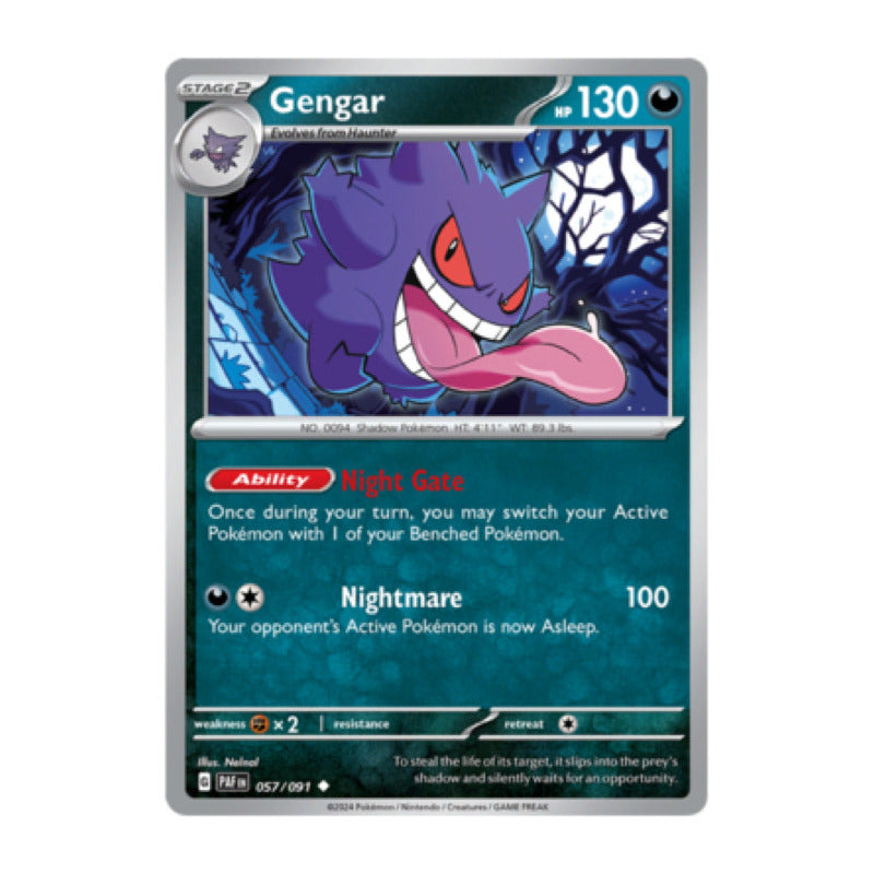 Paldean Fates - 057/091 - Gengar