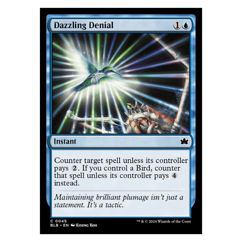 Mtg: Bloomburrow - 045 - Dazzling Denial [foil]