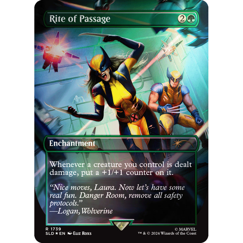 Mtg: Secret Lair Marvel - Wolverine [normal]
