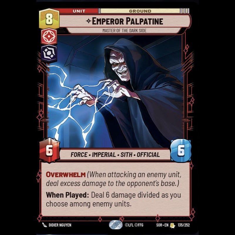 Star Wars: Sor - 135/268 - Emperor Palpatine