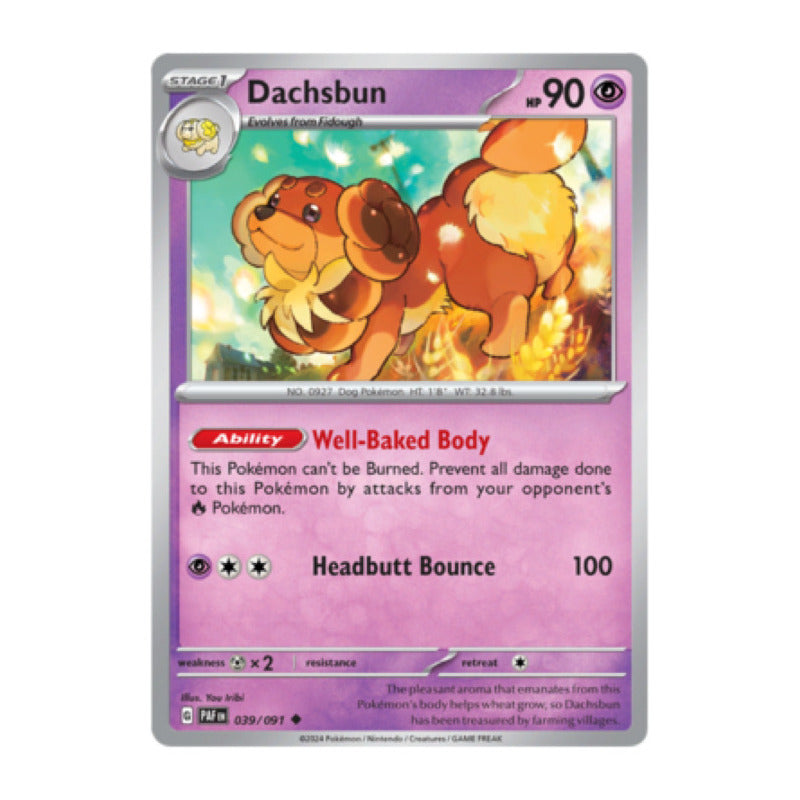 Paldean Fates - 039/091 - Dachsbun