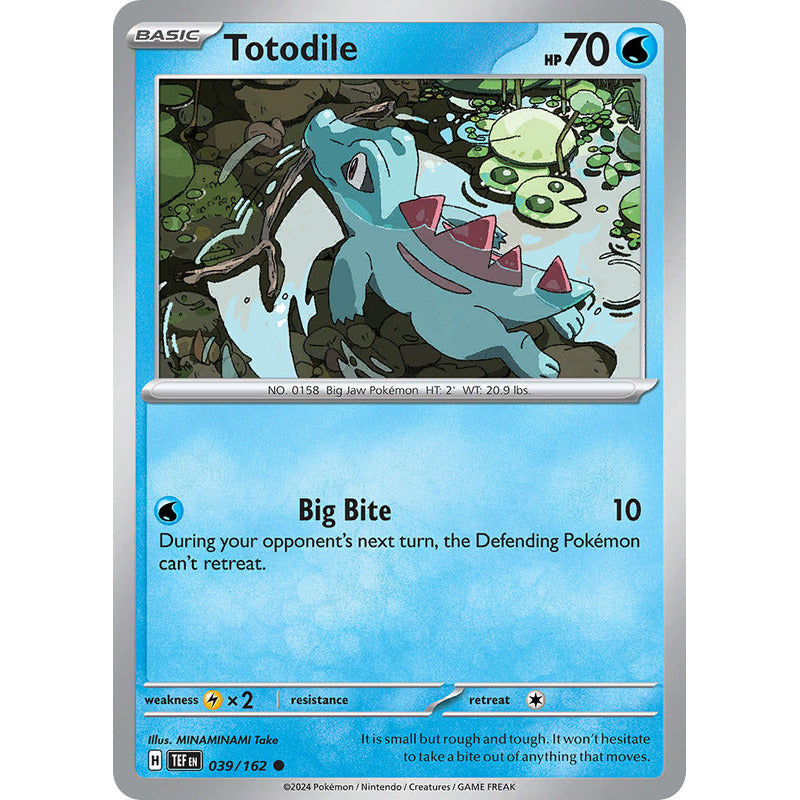 Temporal Forces - 039/162 - Totodile