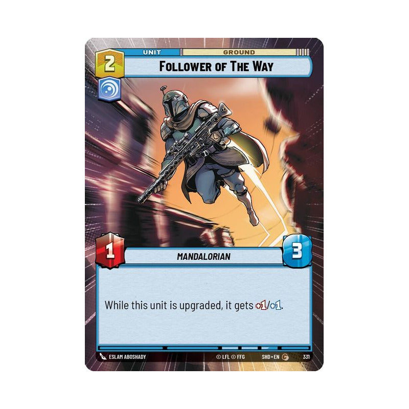 Star Wars Tcg: Sotg - 331 - Follower Of The Way [hyperspace]