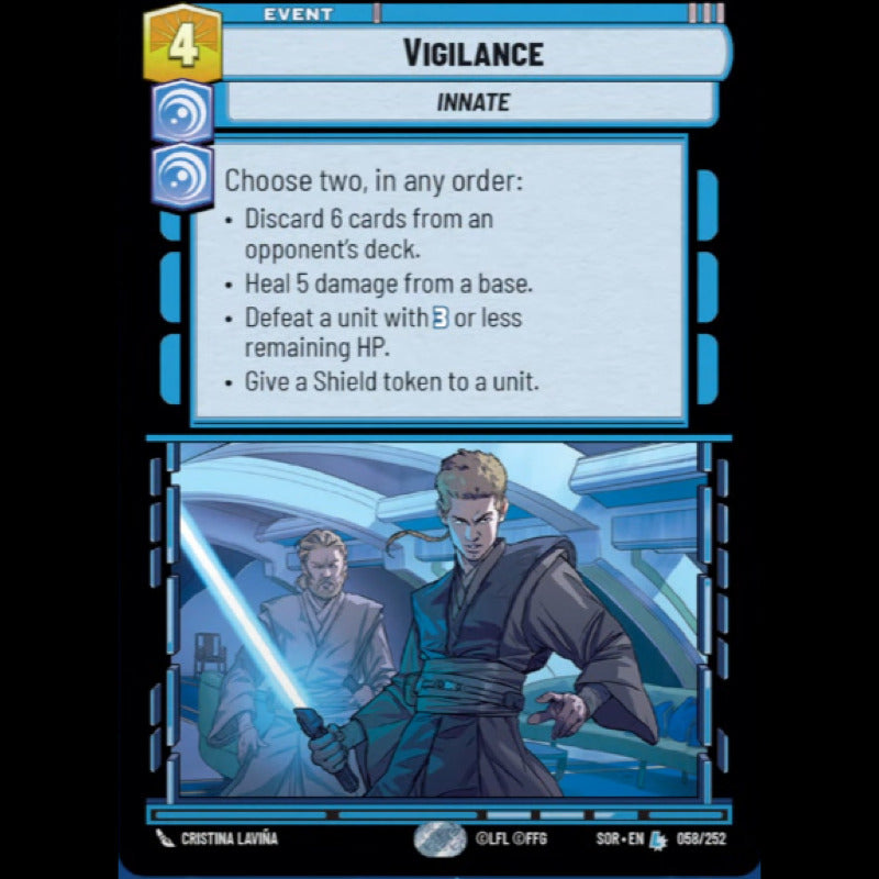 Star Wars: Sor - 058/268 - Vigilance