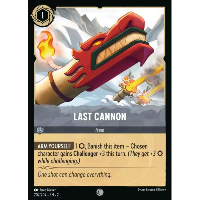 Lorcana: Rotf - 202/216 - Last Cannon