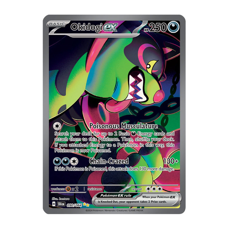 Pokémon Tcg: Shrouded Fab - 090/064 - Okidogi Ex