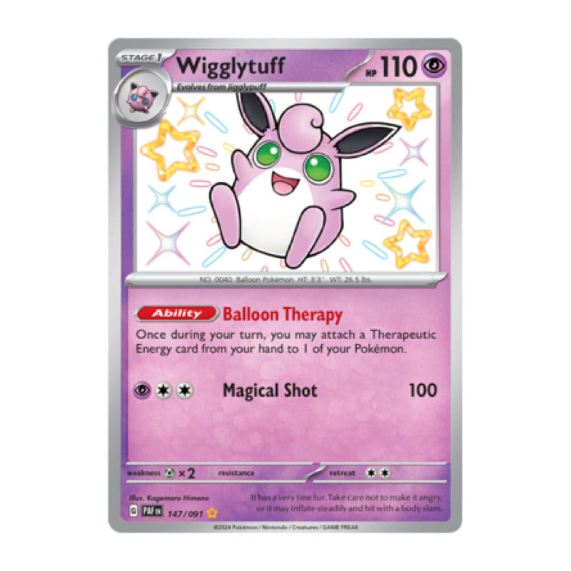 Paldean Fates - 147/091 - Wigglytuff (shiny)