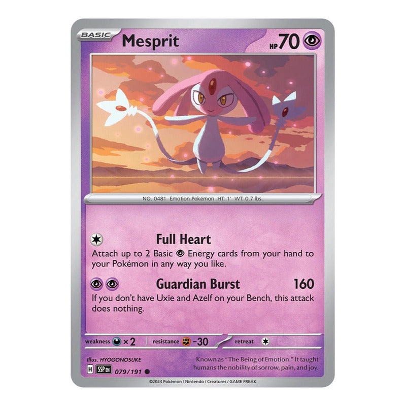 Pokémon Tcg: Surging Sparks - 079/191 - Mesprit