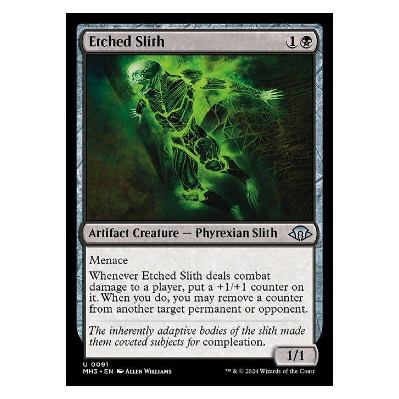 Mtg: Mh3 - 091 - Etched Slith [foil]