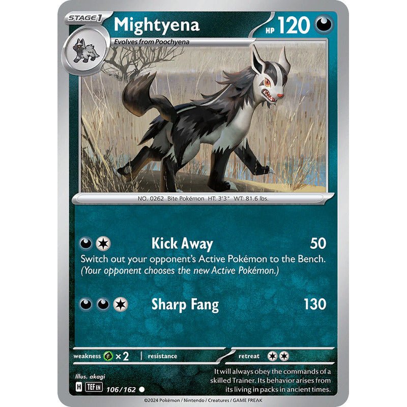 Temporal Forces - 106/162 - Mightyena