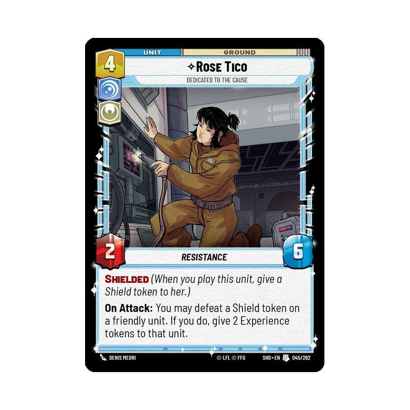 Star Wars Tcg: Sotg - 045/262 - Rose Tico [foil]