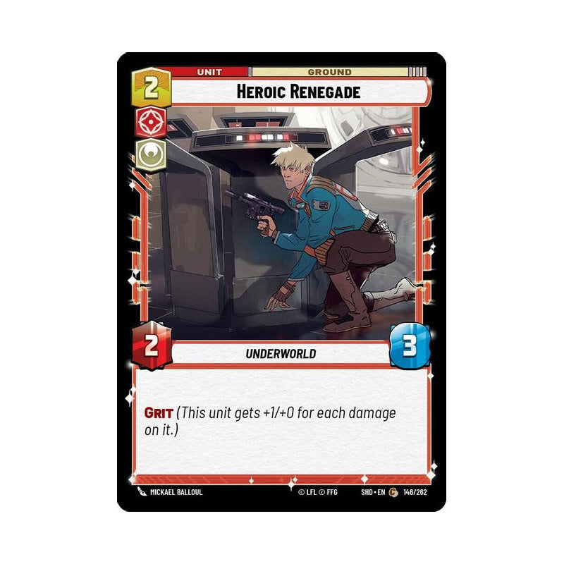 Star Wars Tcg: Sotg - 146/262 - Heroic Renegade [foil]