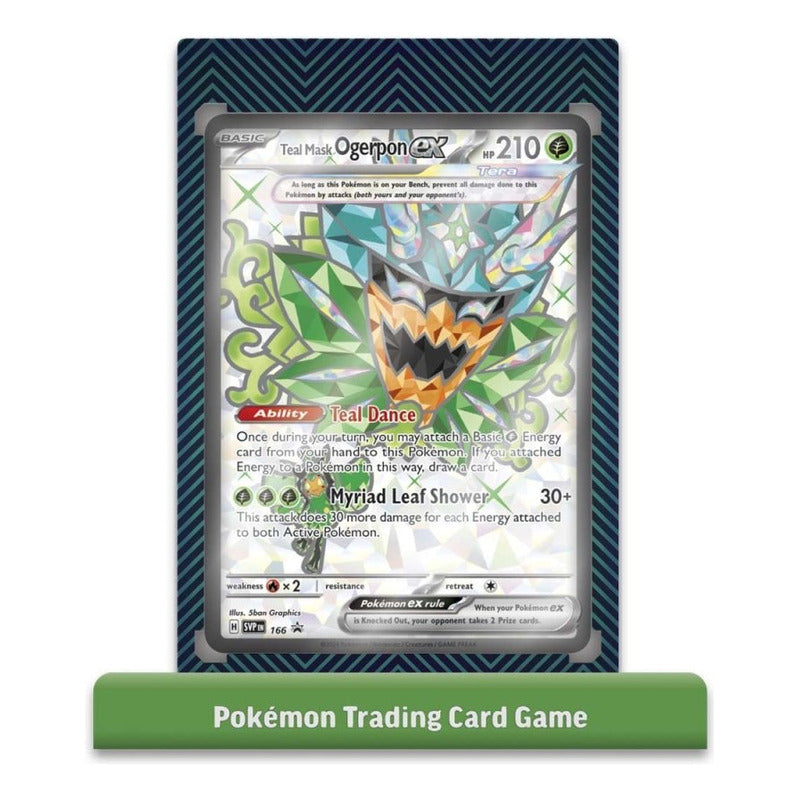 Pokemon Tcg - Ogerpon Ex Premium Collection - Inglés