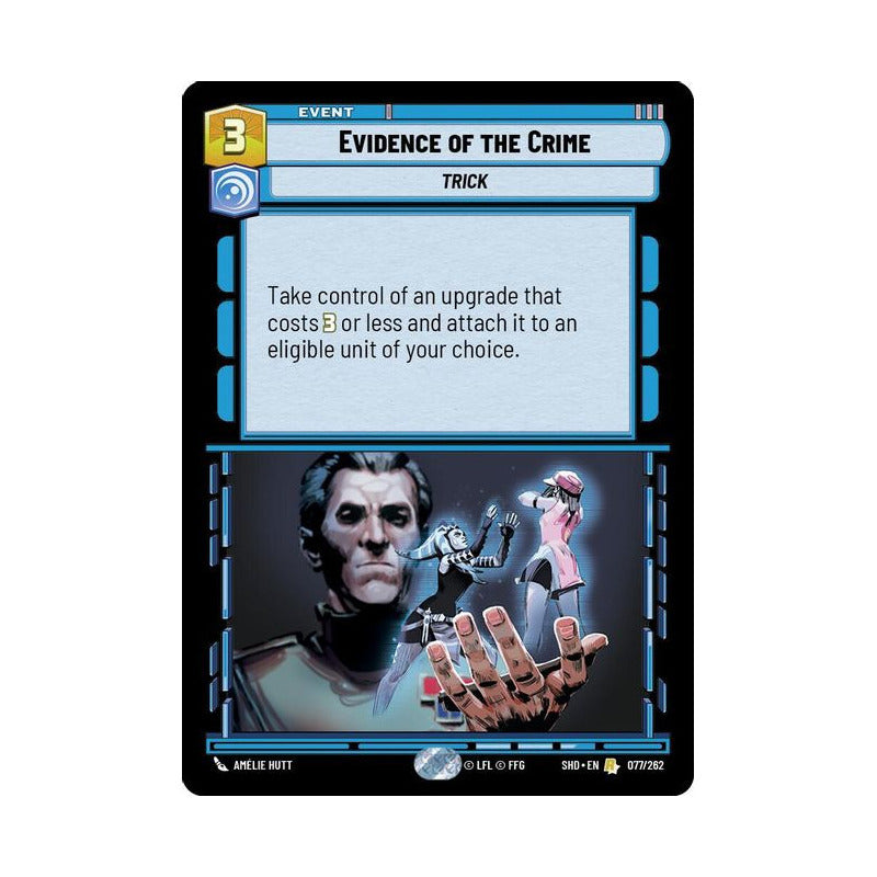 Star Wars Tcg: Sotg - 077/262 - Evidence Of The C (r) [foil]