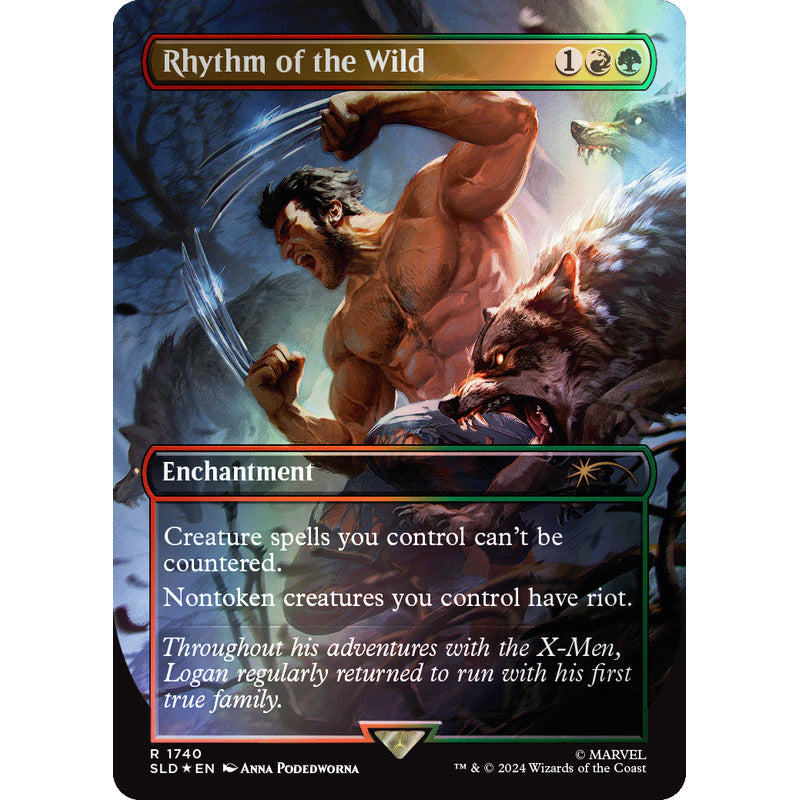 Mtg: Secret Lair Marvel - Wolverine [normal]