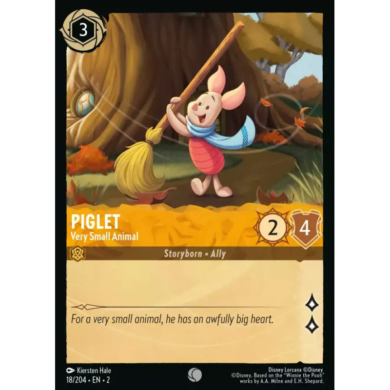 Lorcana: Rotf - 018/216 - Piglet - Very Small Animal