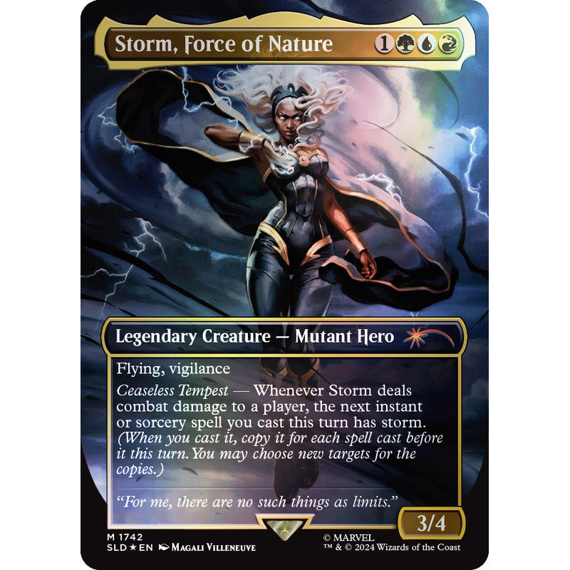 Mtg: Secret Lair Marvel - Storm [foil]