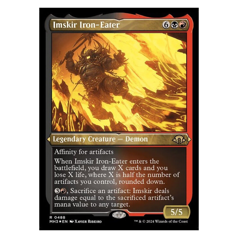 Mtg: Mh3 - 488 - Imskir Iron-eater [etched Foil]