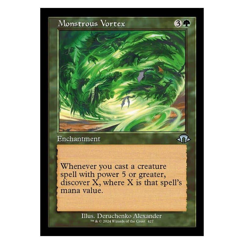 Mtg: Mh3 - 427 - Monstrous Vortex [retro Foil]