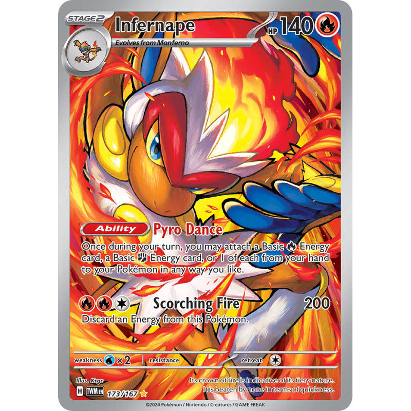 Pokémon Tcg: Twilight Masq - 173/167 - Infernape