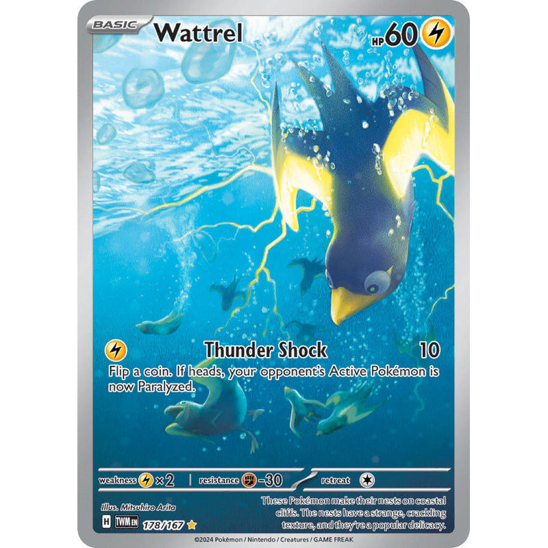 Pokémon Tcg: Twilight Masq - 178/167 - Wattrel