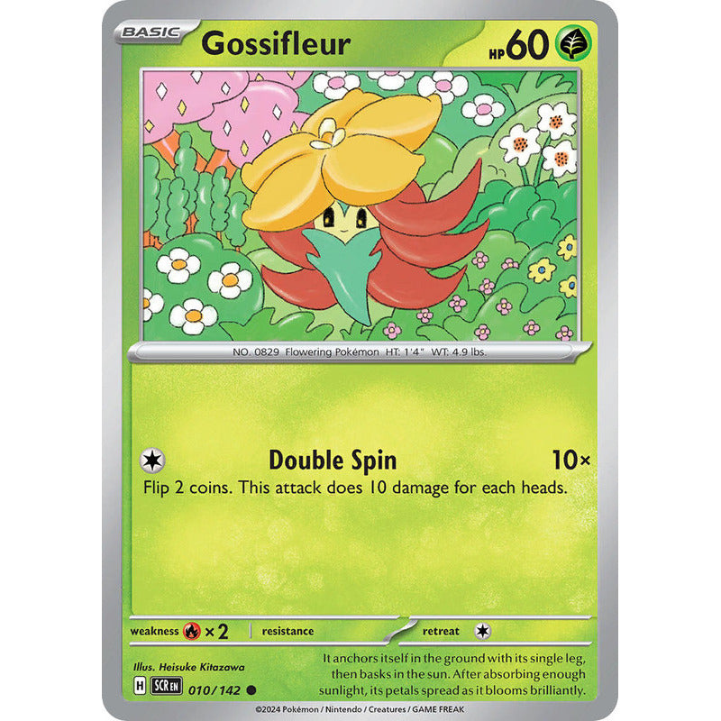 Pokémon Tcg: Stellar Crown - 010/142 - Gossifleur