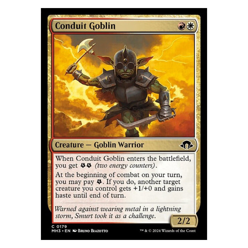 Mtg: Mh3 - 179 - Conduit Goblin [foil]