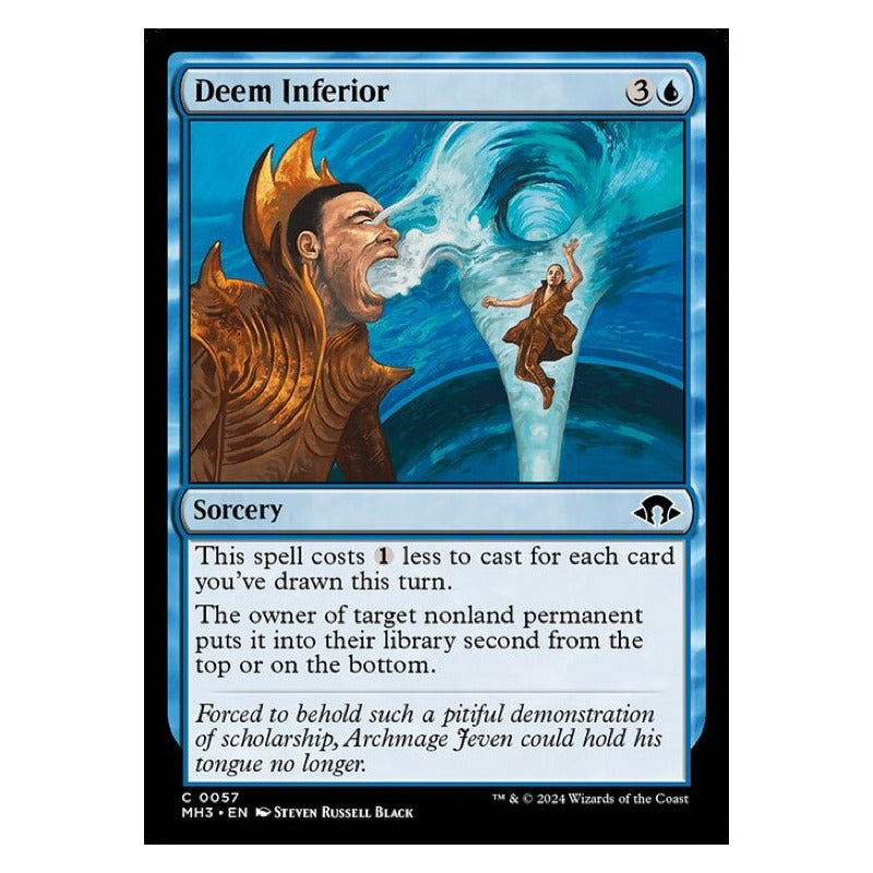 Mtg: Mh3 - 057 - Deem Inferior [foil]