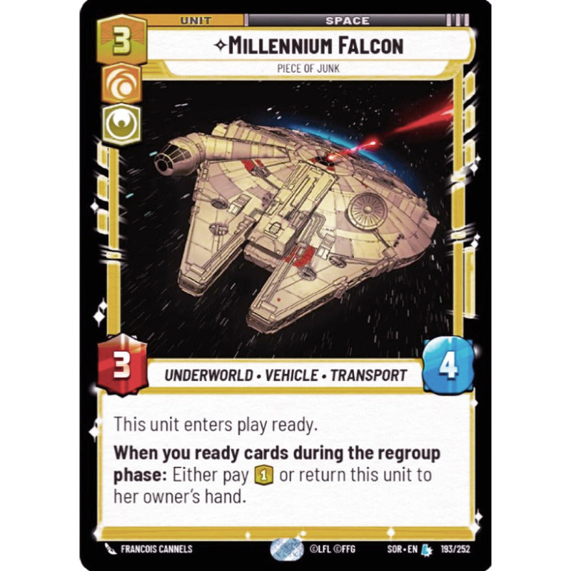 Star Wars: Sor - 193/268 - Millennium Falcon