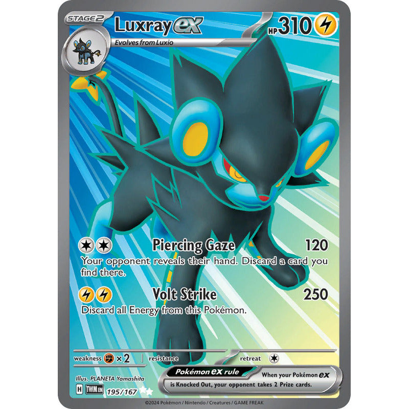 Pokémon Tcg: Twilight Masq - 195/167 - Luxray Ex