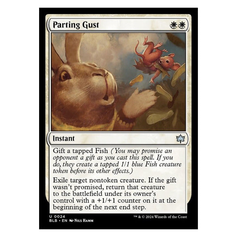 Mtg: Bloomburrow - 024 - Parting Gust [foil]