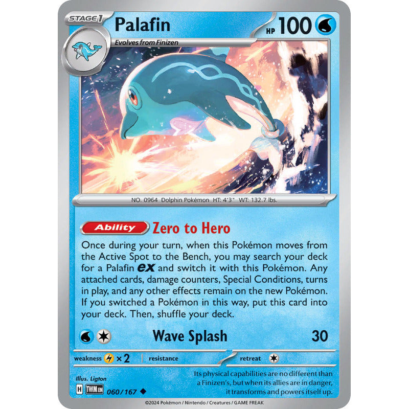 Pokémon Tcg: Twilight Masq - 060/167 - Palafin [reverse]