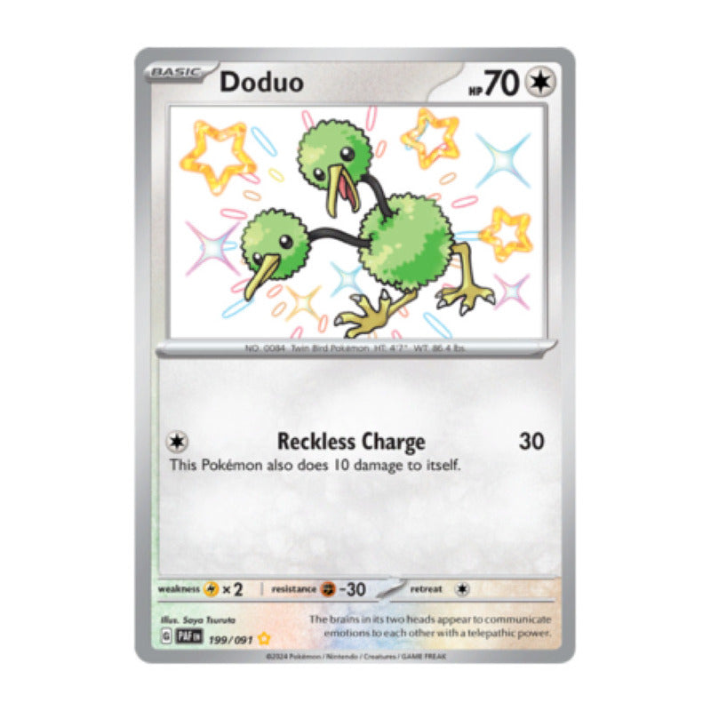 Paldean Fates - 199/091 - Doduo (shiny)