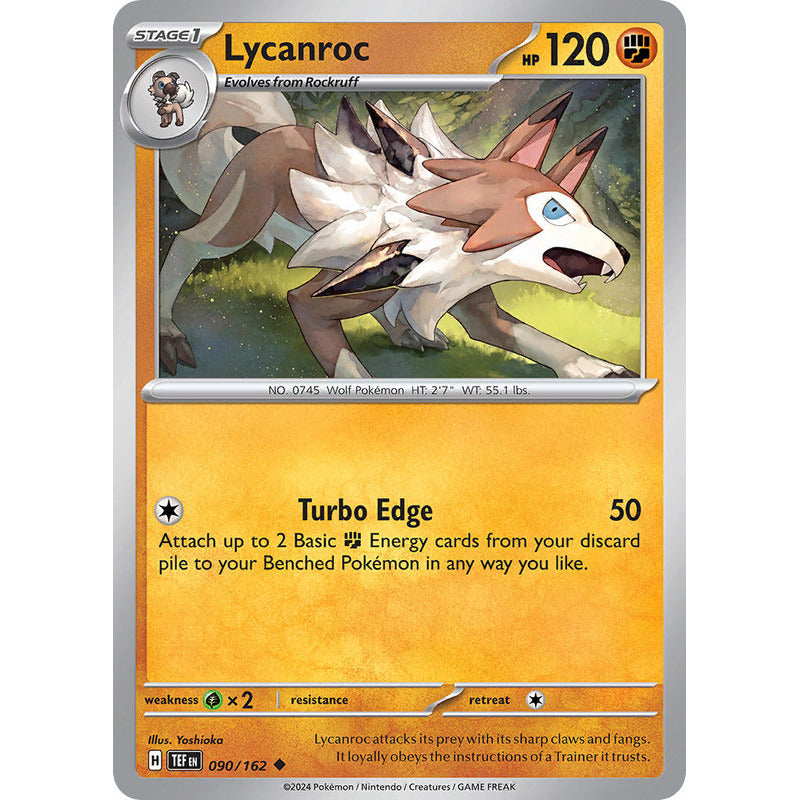 Temporal Forces - 090/162 - Lycanroc