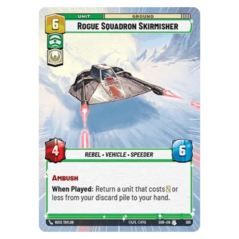 Star Wars Tcg: Sor - 365 - Rogue Squadron Skirm [hyperspace]