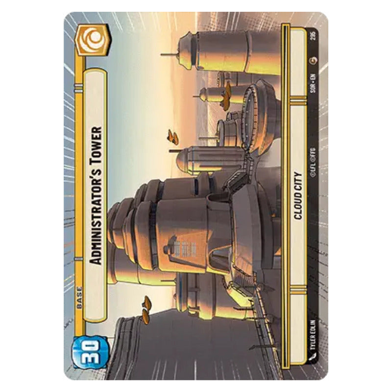 Star Wars Tcg: Sor - 295 - Administrator's Towe [hyperspace]