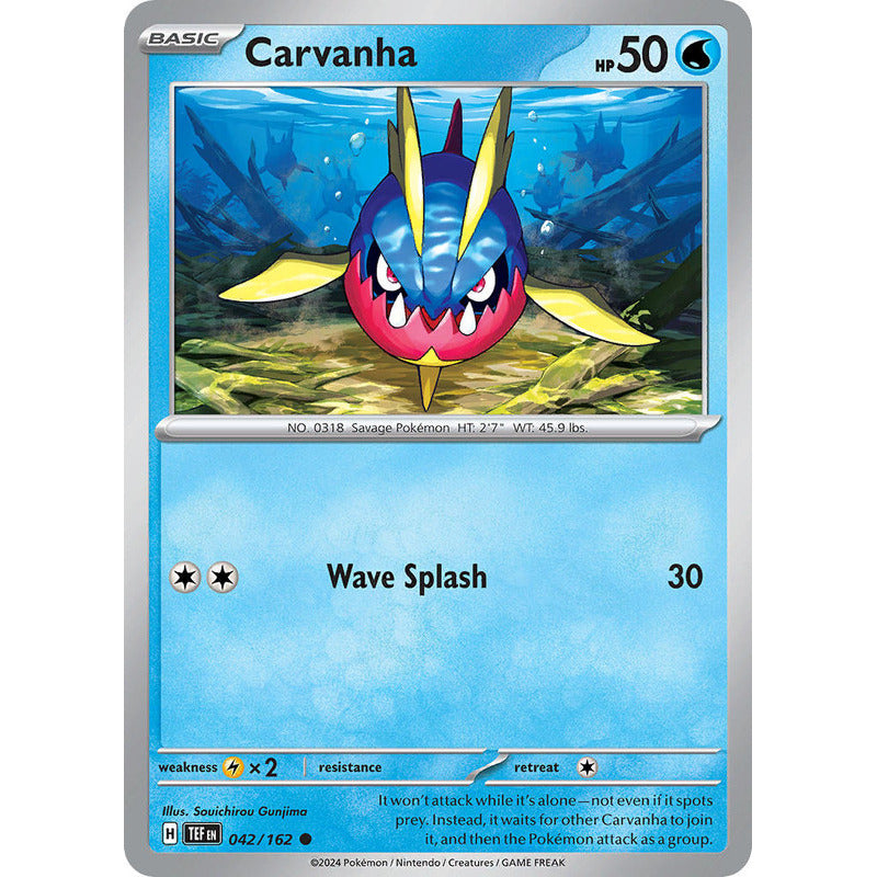 Temporal Forces - 042/162 - Carvanha (reverse)