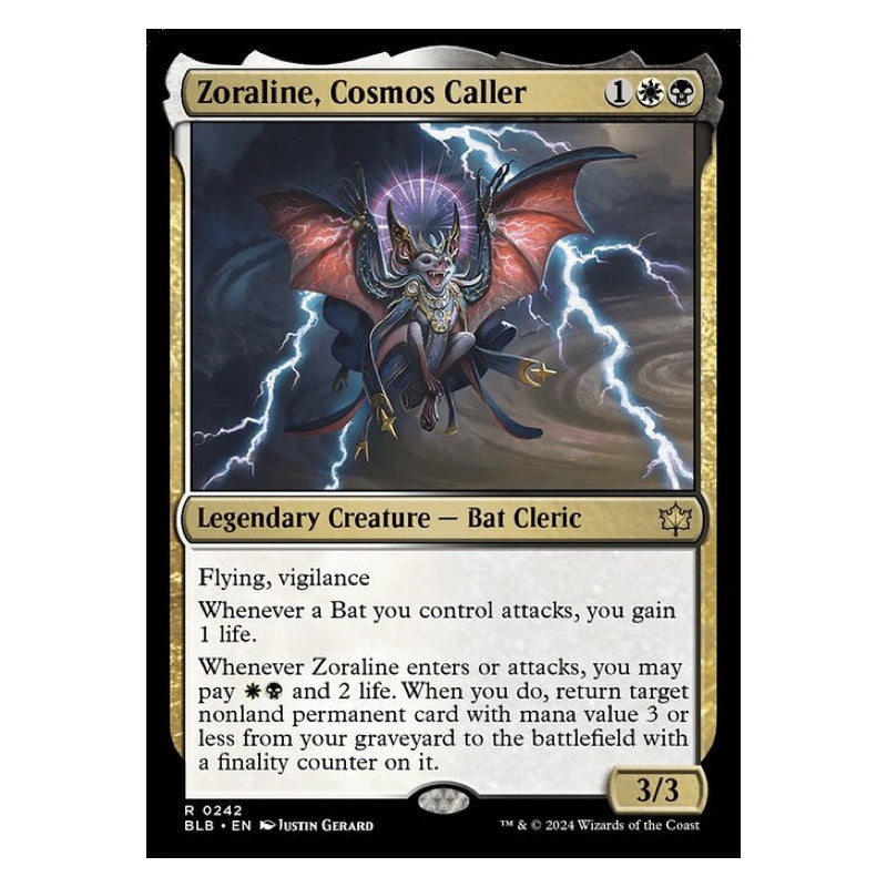 Mtg: Bloomburrow - 242 - Zoraline, Cosmos Caller [foil]