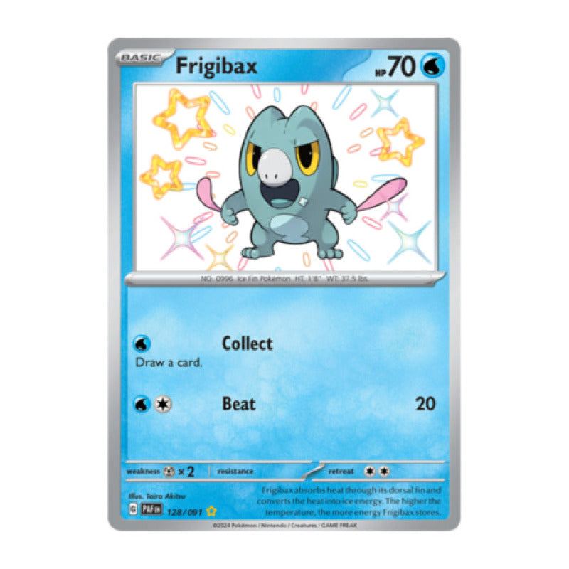 Paldean Fates - 128/091 - Frigibax (shiny)