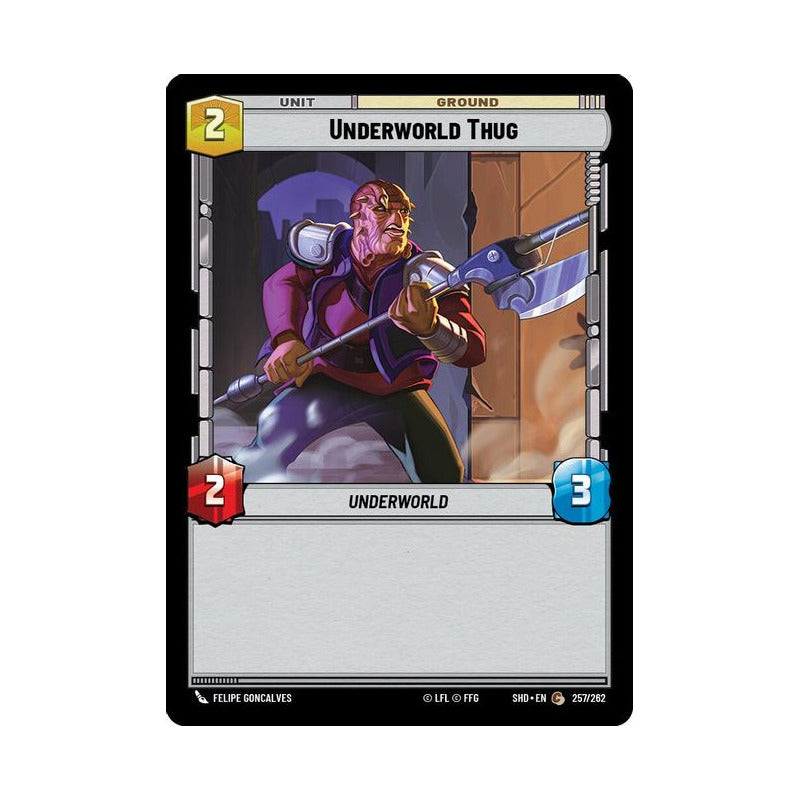 Star Wars Tcg: Sotg - 257/262 - Underworld Thug [foil]